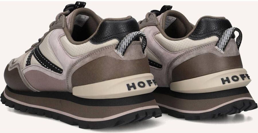 THE HOFF BRAND Lage Sneakers Heren City Off Road Leer Grijs - Foto 3
