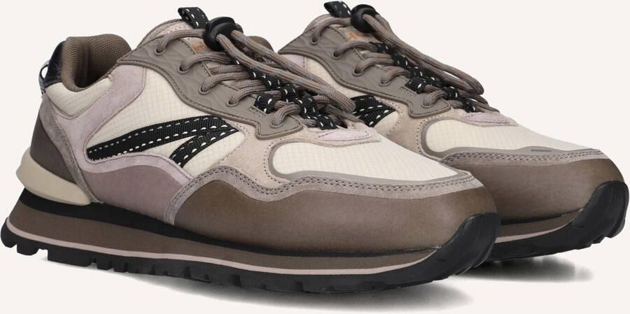 THE HOFF BRAND Lage Sneakers Heren City Off Road Leer Grijs - Foto 4