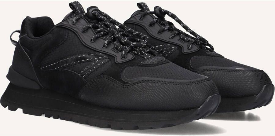 THE HOFF BRAND Lage Sneakers Heren City Off Road Leer Zwart - Foto 2