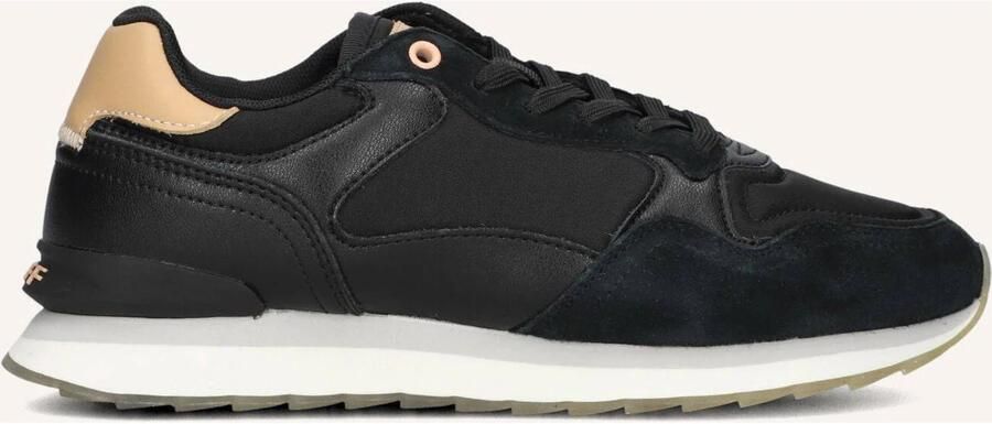 THE HOFF BRAND Lage Sneakers Dames New York Suède Zwart