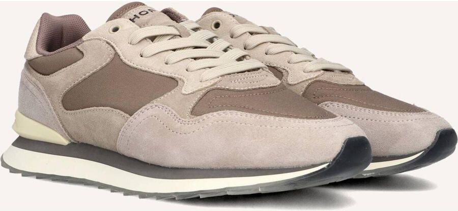 THE HOFF BRAND Lage Sneakers Heren Sidney Suède Taupe - Foto 4