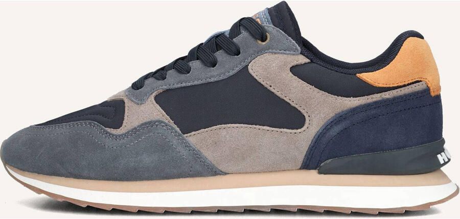 THE HOFF BRAND Lage Sneakers Heren Venice Suède Blauw - Foto 3