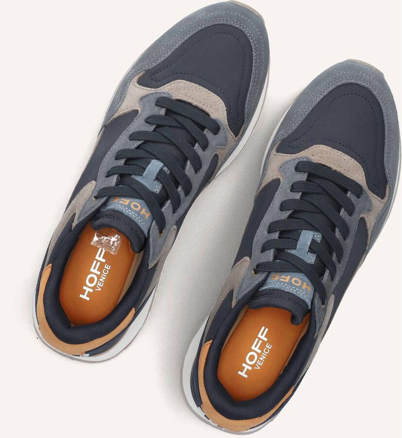 THE HOFF BRAND Lage Sneakers Heren Venice Suède Blauw - Foto 2