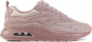Hoff Sneakers Dames Lage sneakers Damesschoenen Suède Mars Oud roze