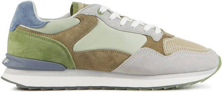 HOFF sneakers blauw beige groen