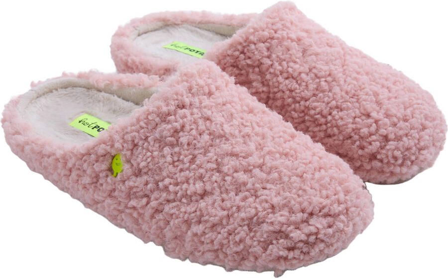 Hot Potatoes 92251 Pantoffels Dames Open sloffen met antislip zool Pink - Foto 2