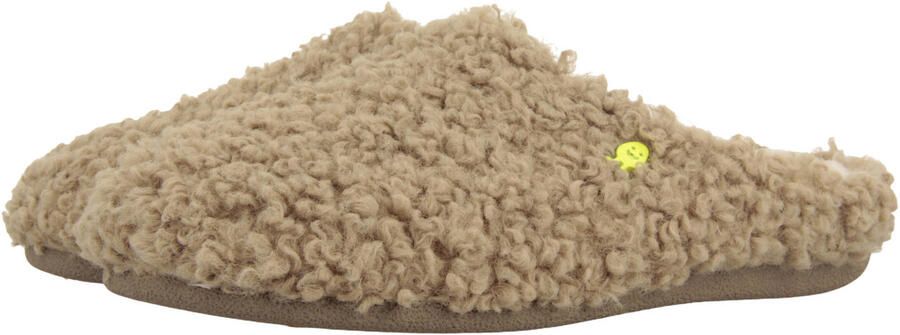 Hot Potatoes 92251 Pantoffels Dames Open sloffen met antislip zool Taupe - Foto 2