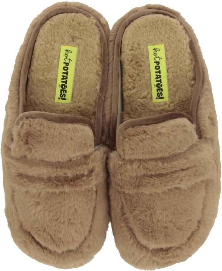 Gioseppo Pantoffel Hot Potatoes Women 76920 Taupe - Foto 2