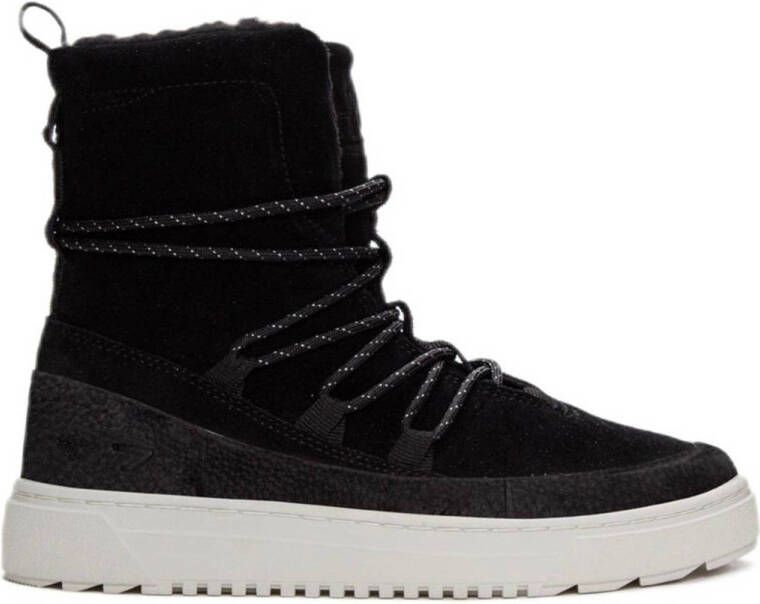 Hub Luna Veterboots Laarzen Met Veters Dames Zwart - Foto 2