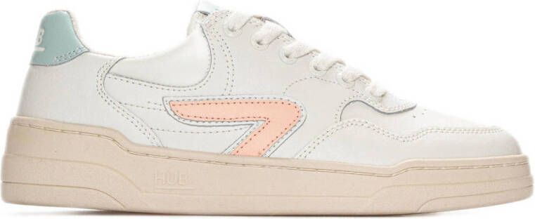 Hub Court-z Lage sneakers Leren Sneaker Dames Wit
