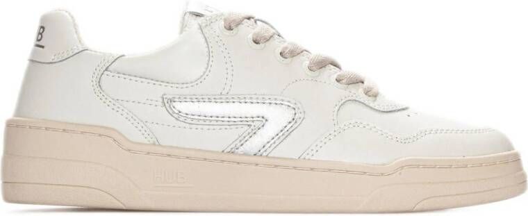 Hub Court-z Lage sneakers Leren Sneaker Dames Wit