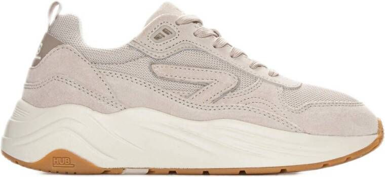 Hub Glide S43 Beige Suede Lage sneakers Dames