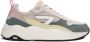 HUB Glide chunky suède sneakers beige groen geel - Thumbnail 1