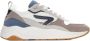 Hub Glide white navy elemental blue gum Wit Suede Lage sneakers Heren - Thumbnail 1