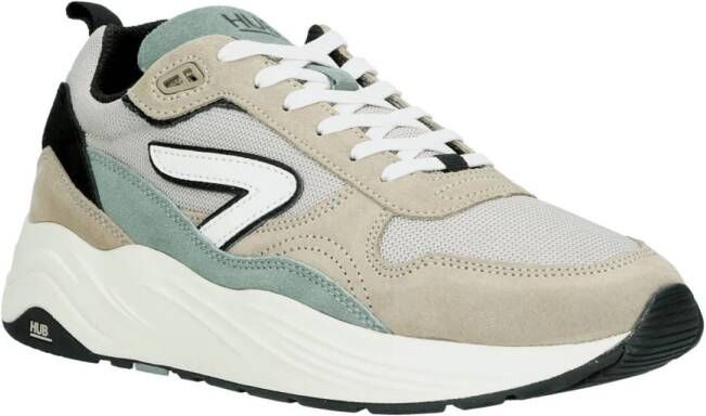 Hub Glide sneakers bone Beige Suede Lage sneakers Heren