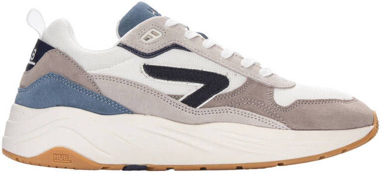 Hub Sneaker Glide S43 M6104S43-S23-A54 Wit Grijs Blauw