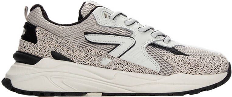 HUB Beige Chunky Sole Sneakers voor vrouwen