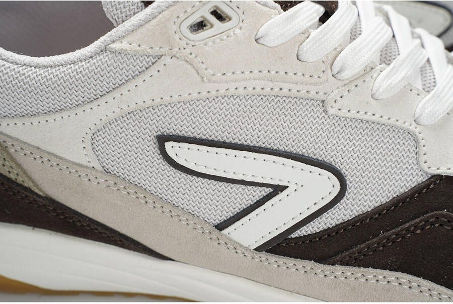 HUB Glide 2.0 mesh sneakers beige bruin - Foto 2