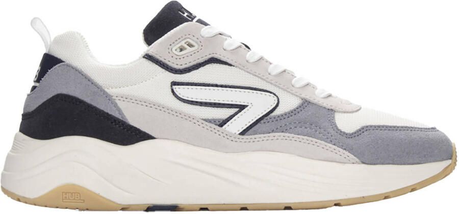 Hub Footwear Lage Sneakers Glide S43 Wit Sea Ice Off Wh-Milky Gum