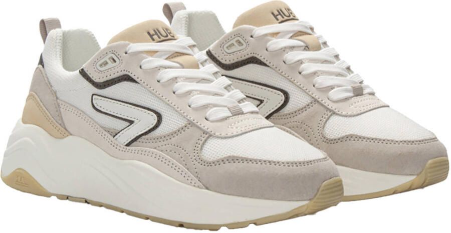 Hub Glide off white bone sneakers Suede Dames - Foto 2