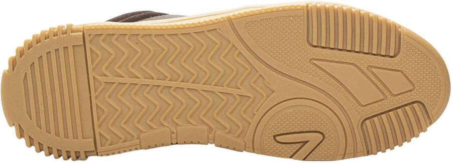HUB Mark 2.1 leren sneakers donkerbruin - Foto 3