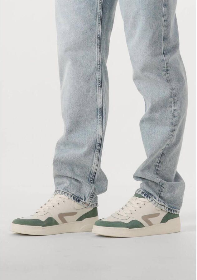 Hub Court-z Men Lage sneakers Leren Sneaker Heren Wit - Foto 2