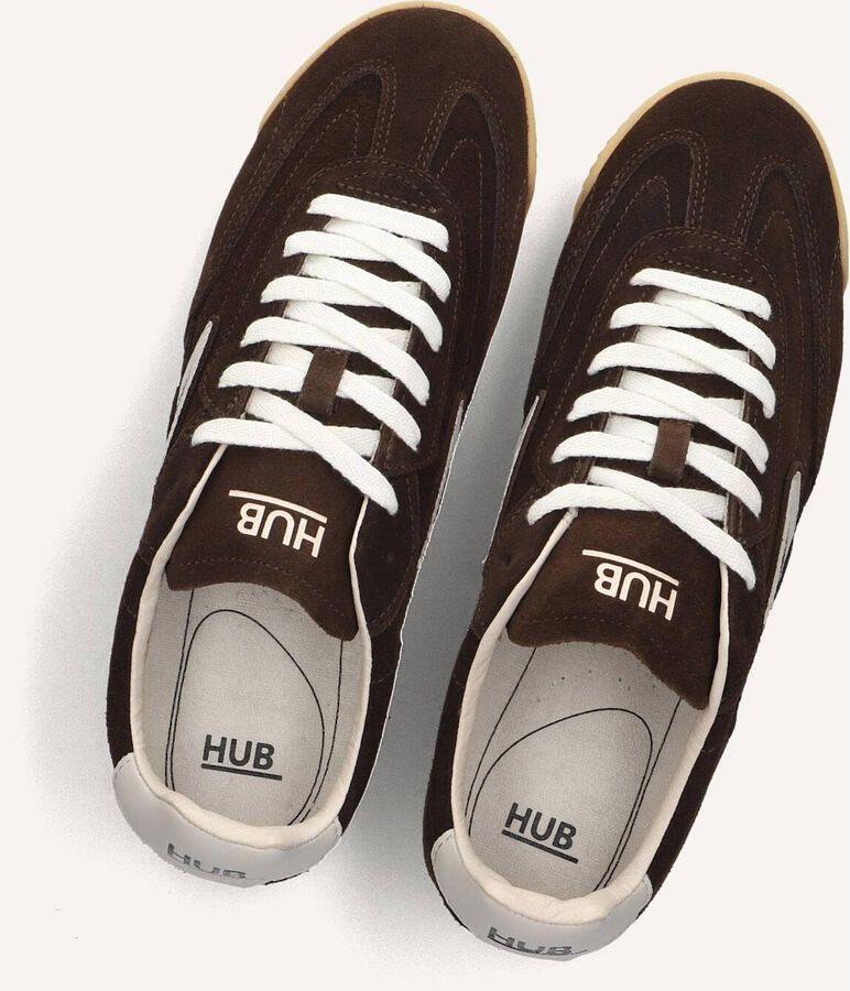 Hub Heren Lage sneakers Dayton Bruin Suède - Foto 5