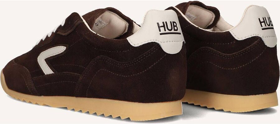 Hub Heren Lage sneakers Dayton Bruin Suède - Foto 2