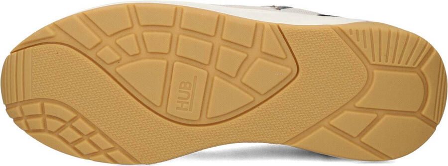 Hub Heren Lage sneakers Chunky zool Glide Beige Suède - Foto 2