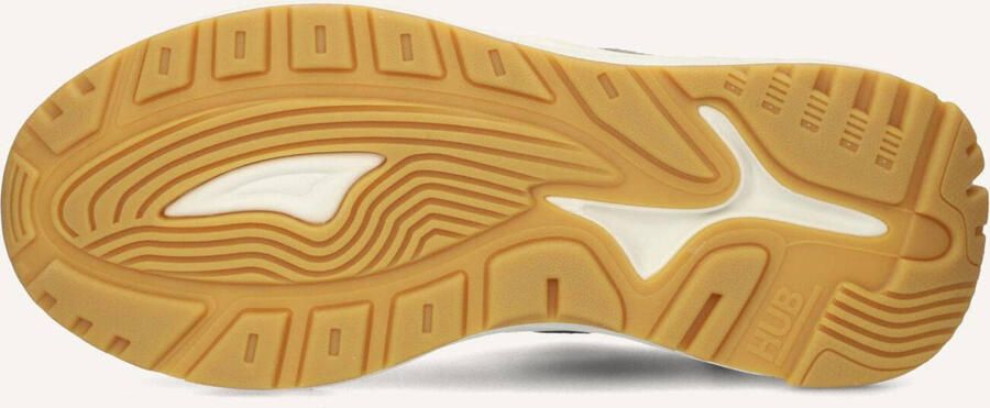 Hub Heren Lage sneakers Chunky zool Grid Beige Textiel - Foto 2