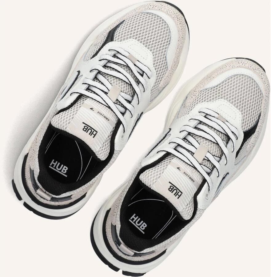 HUB Beige Chunky Sole Sneakers voor vrouwen - Foto 2