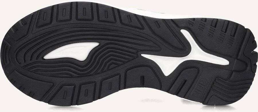 Hub Grid-w Sneakers Dames Leren Sneaker Wit - Foto 3