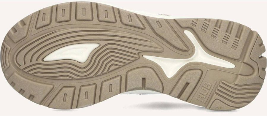 Hub Grid-w Sneakers Dames Leren Sneaker Wit - Foto 2