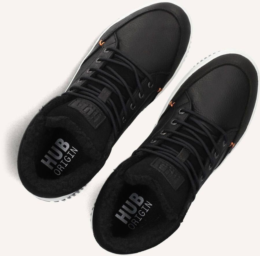 Hub Mark 2.1 Sneakers Heren Leren Sneaker Zwart - Foto 2