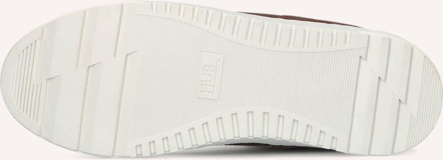 Hub Murrayfield 3.0 Hoge sneakers Leren Sneaker Heren Cognac - Foto 4