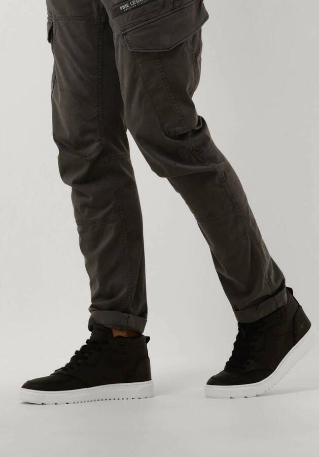 Hub Nevada Hoge sneakers Leren Sneaker Heren Zwart - Foto 2