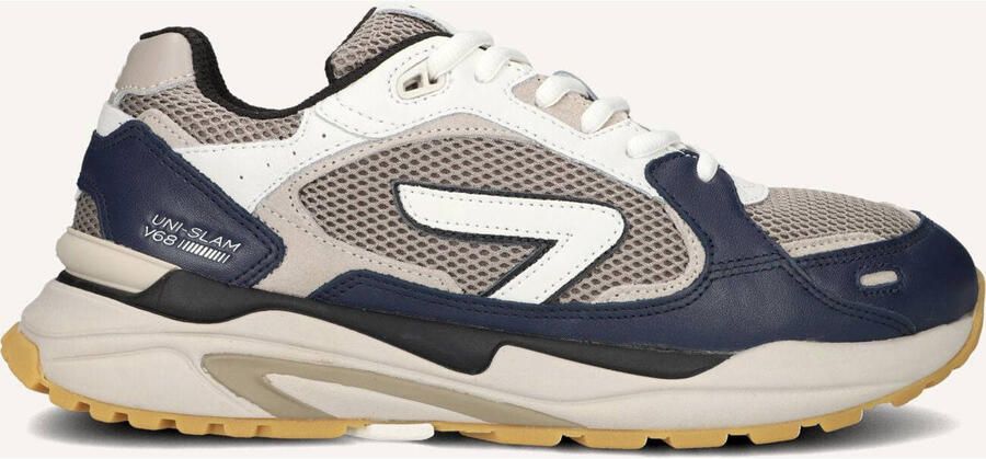Hub Heren Lage sneakers Chunky zool Slam Beige Suède