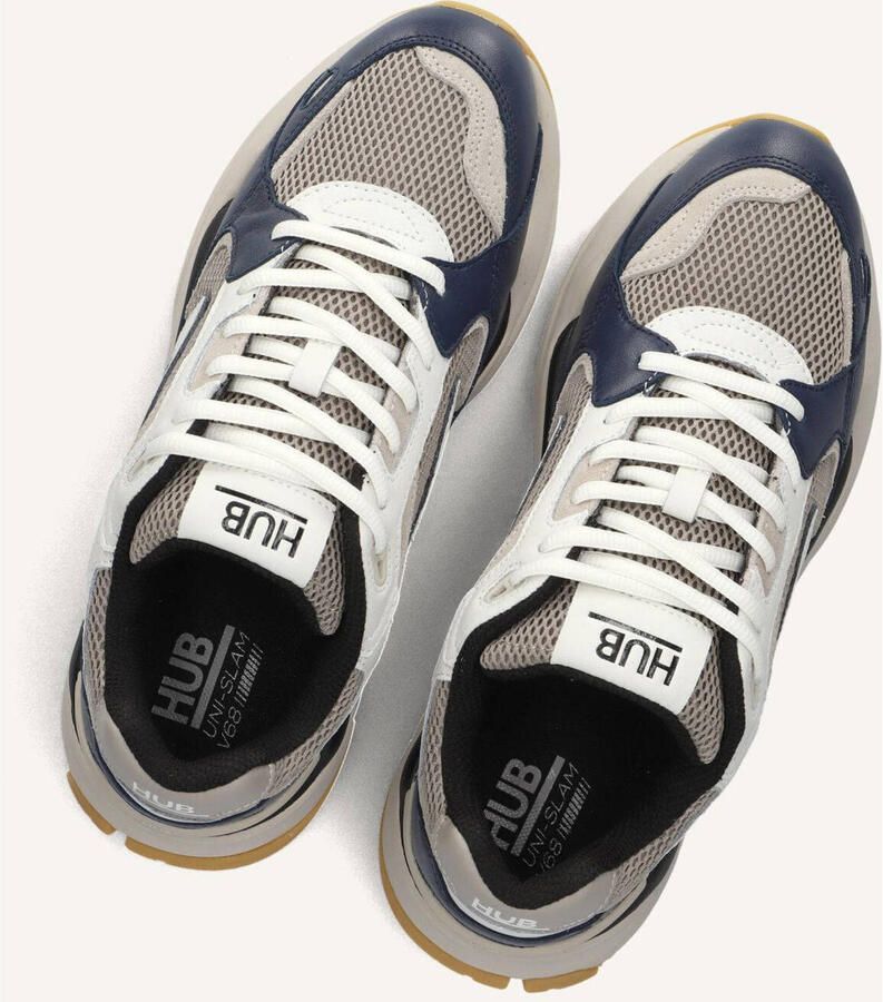 Hub Heren Lage sneakers Chunky zool Slam Beige Suède - Foto 2