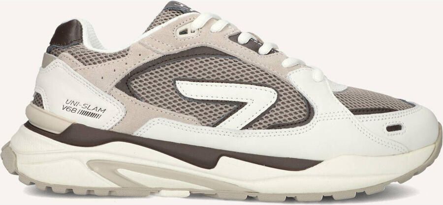 Hub Heren Lage sneakers Chunky zool Slam Beige Suède
