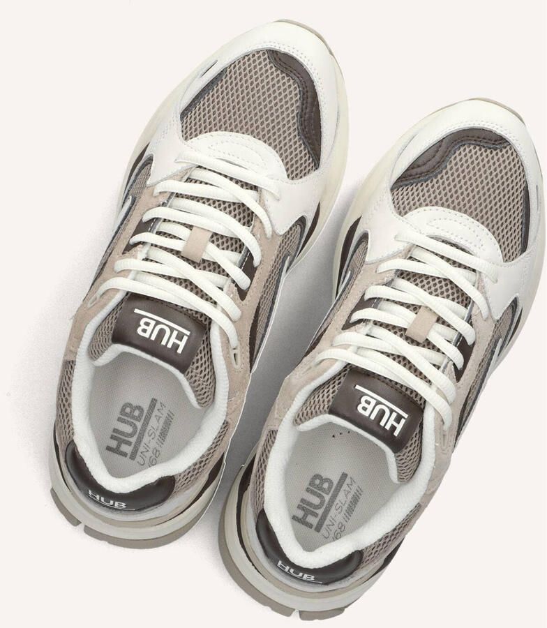 Hub Heren Lage sneakers Chunky zool Slam Beige Suède - Foto 2