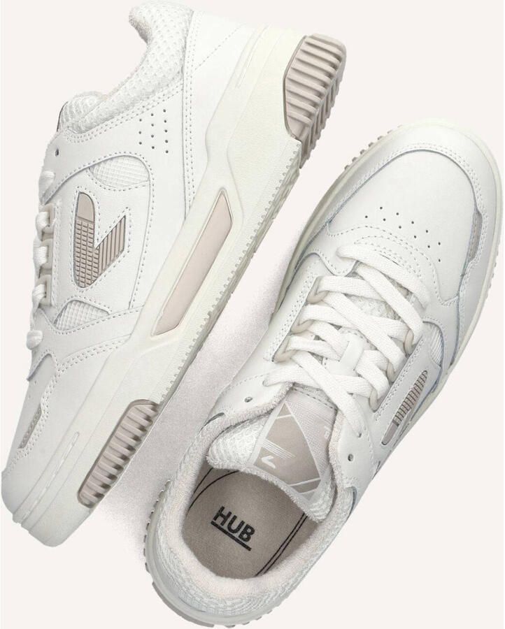 Hub Thrill Lage sneakers Leren Sneaker Dames Wit - Foto 2