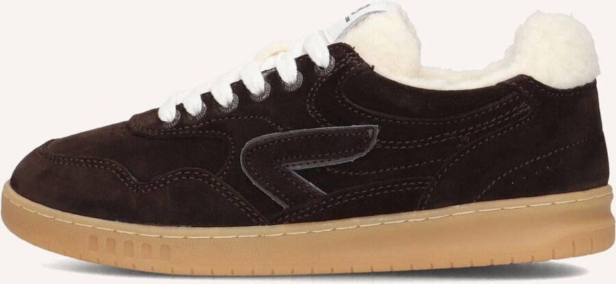 HUB Vancouver S57 suède sneakers donkerbruin - Foto 4