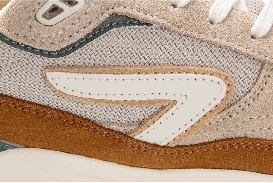 Hub Heren Lage sneakers Chunky zool Glide Bruin Suède - Foto 2