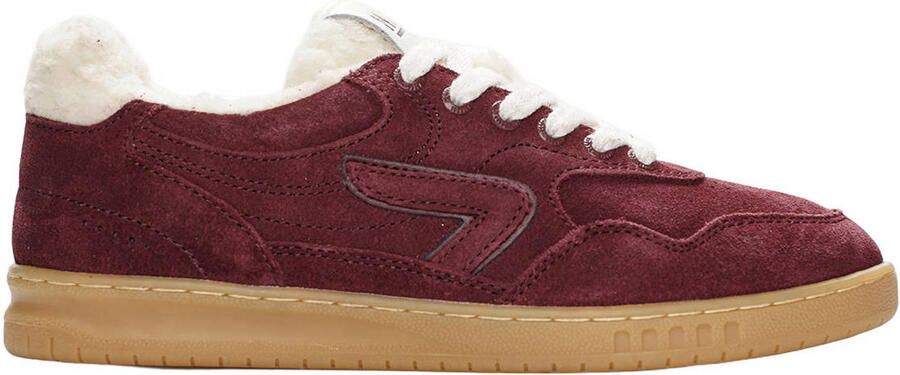 HUB Vancouver S57 suède sneakers bordeaux