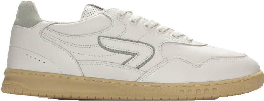 Hub Vancouver Sneakers Heren Leren Sneaker Wit