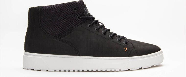 HUB Murrayfield nubuck sneakers zwart