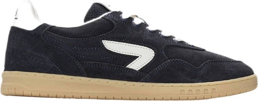 HUB Vancouver suède sneakers donkerblauw