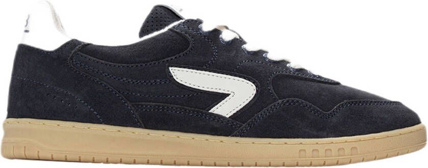 HUB Vancouver suède sneakers donkerblauw