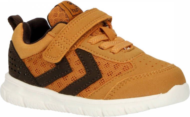 hummel Crosslite winter sneakers oranje bruin