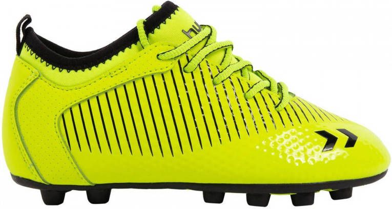 Hummel Zoom FG Jr. voetbalschoenen neon geel zwart